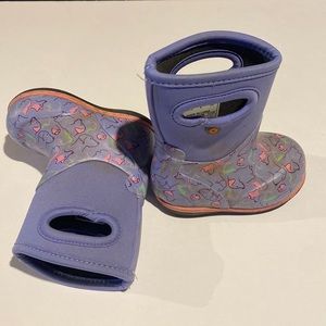 Bogs Toddler's Baby Classic Periwinkle Pets